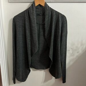 Zara Grey Cowl Cover-Up